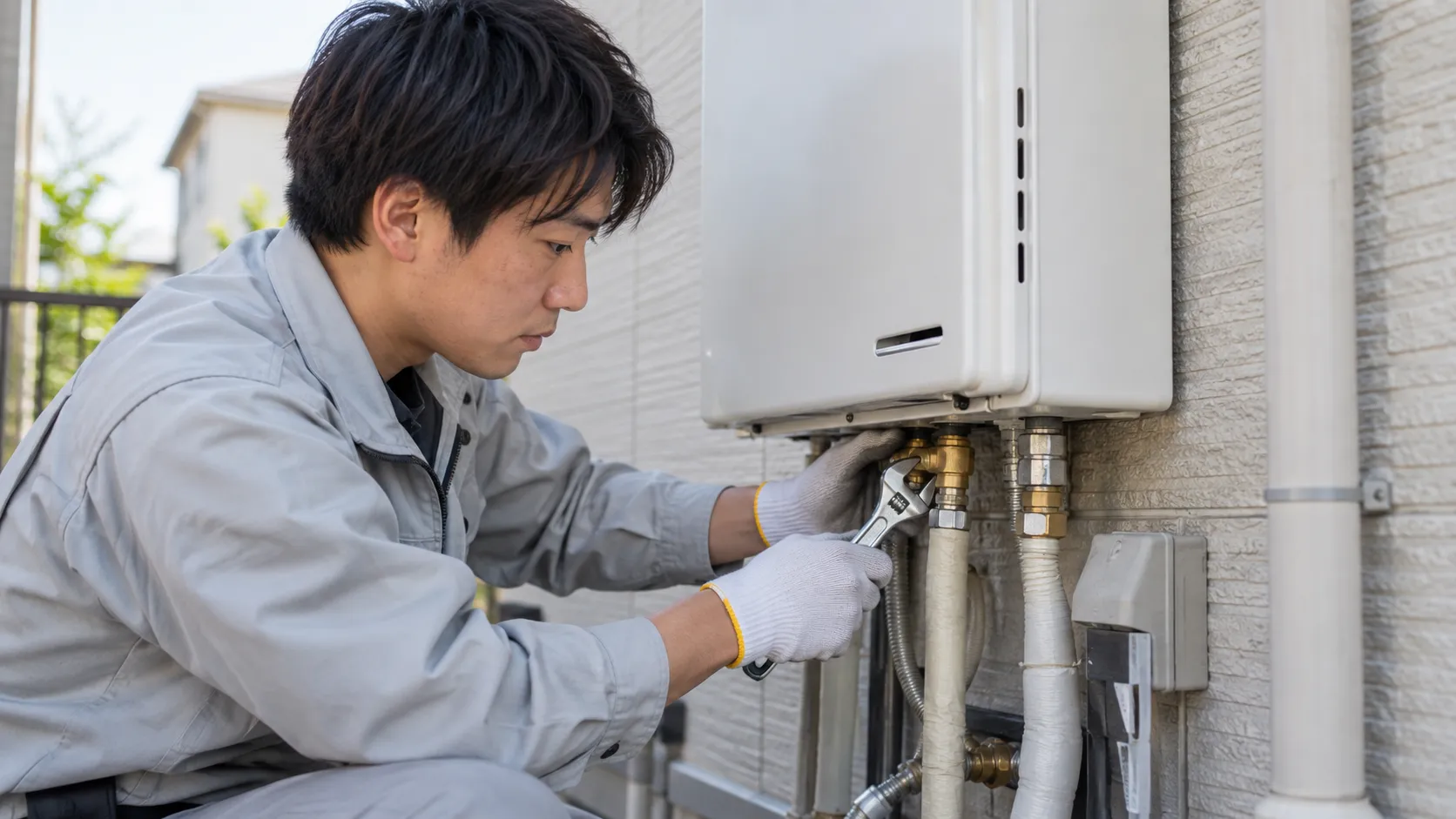 大阪市 オール電化 ガス給湯器 変更