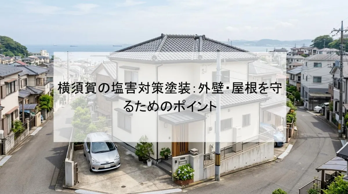 横須賀の塩害対策塗装:外壁・屋根を守るためのポイント