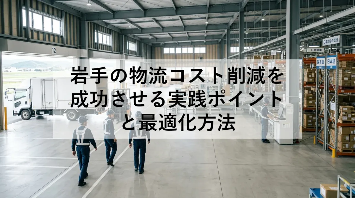 岩手の物流コスト削減を成功させる実践ポイントと最適化方法