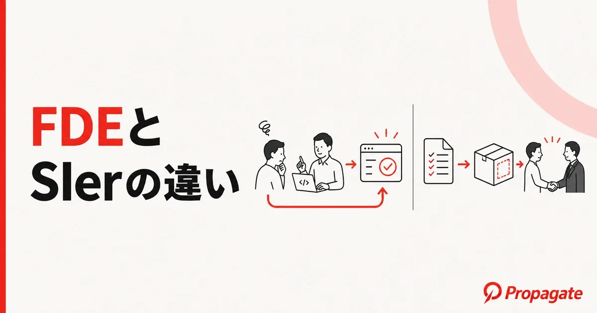 FDEとSIerの違いを徹底解説｜成果まで伴走する開発の選び方のアイキャッチ画像