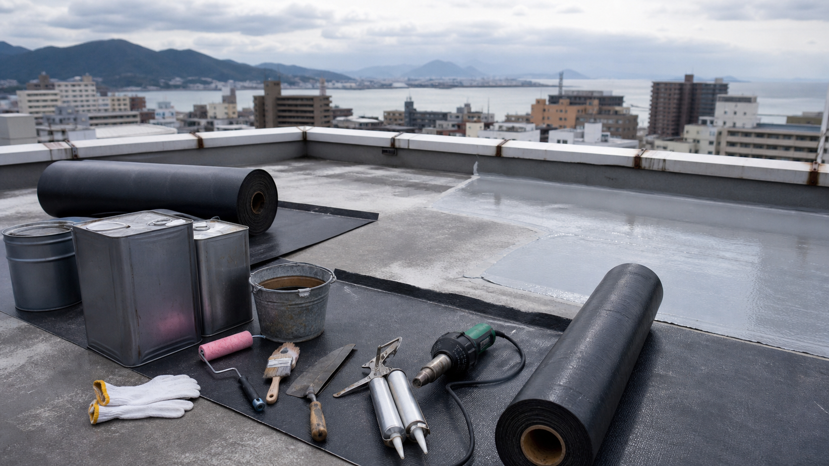 大分 屋上 防水工事