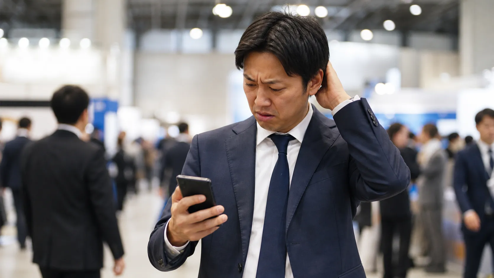 イベント WiFi 繋がらない