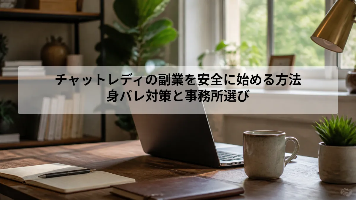 チャットレディ 副業 安全