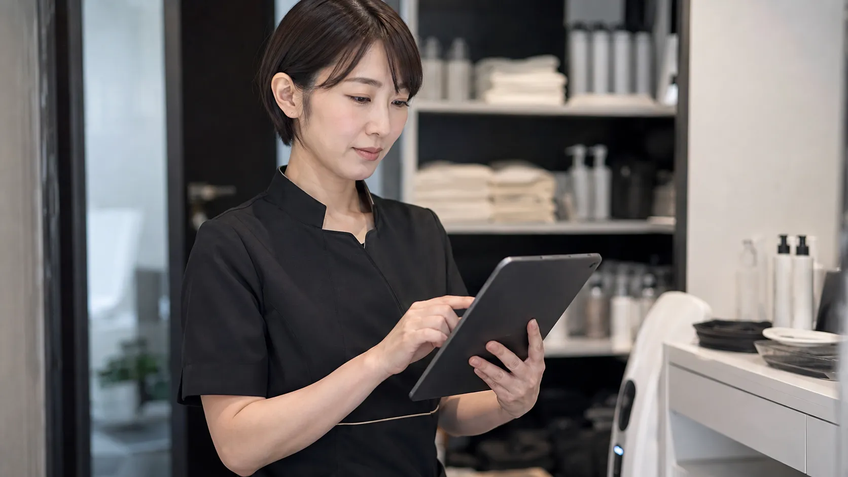 美容室 AI 活用