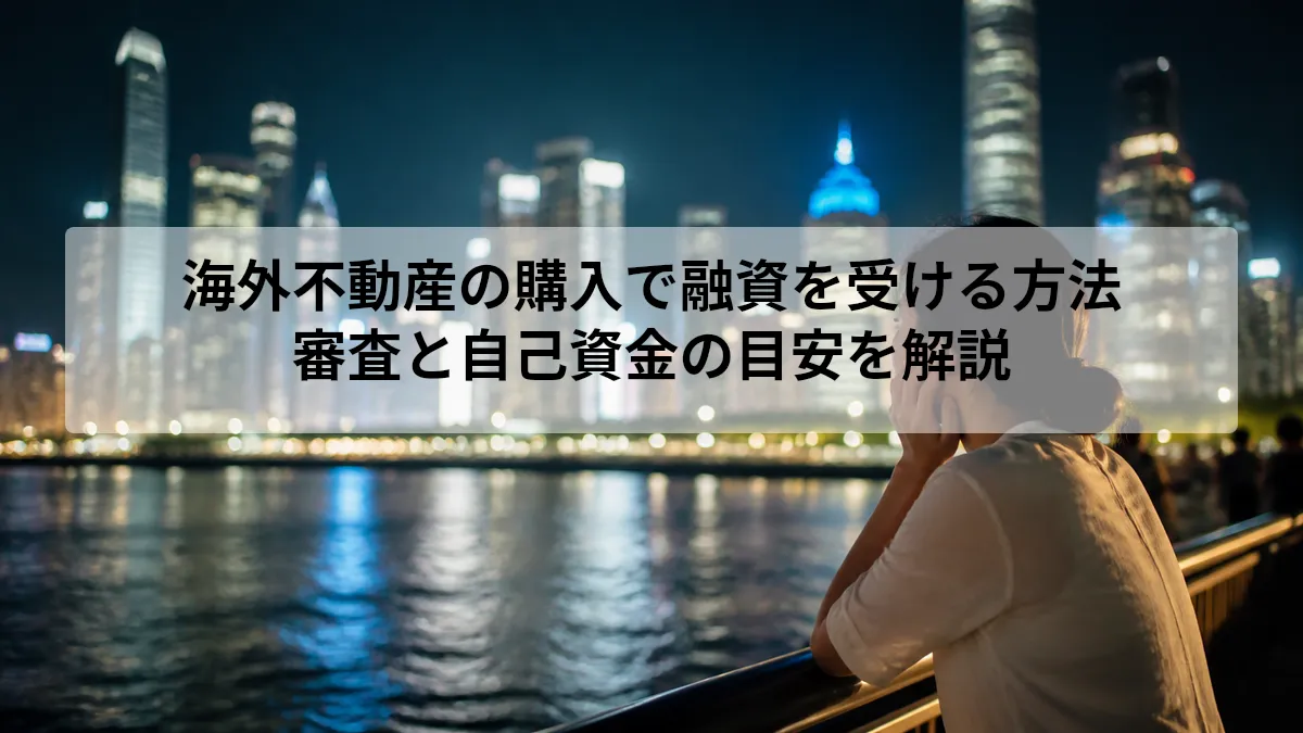 海外 不動産 購入 融資