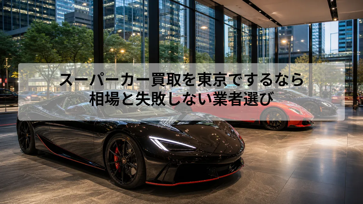 スーパーカー 買取 東京