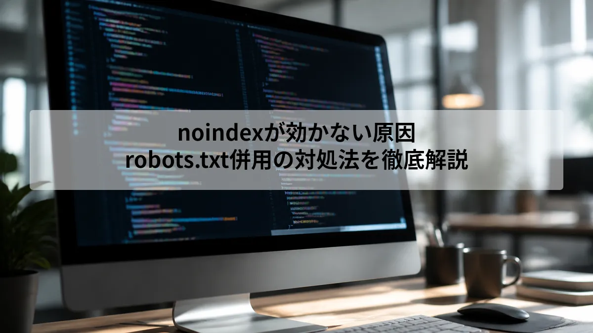 noindex 効かない