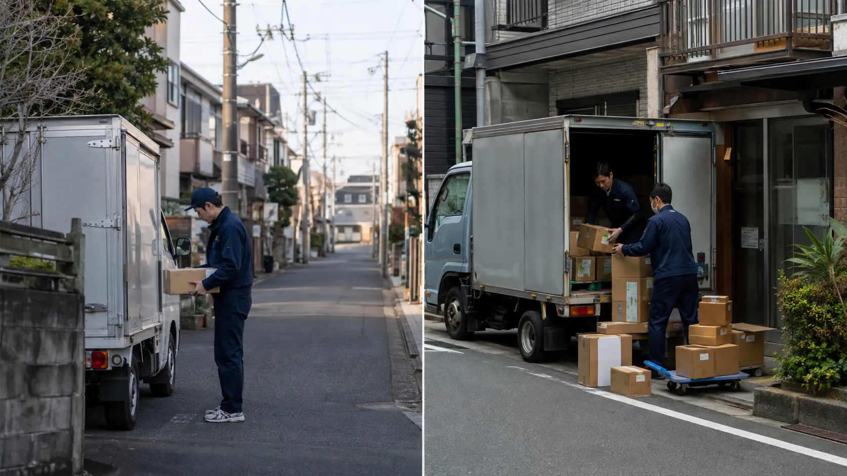 江戸川区 軽貨物 ルート配送