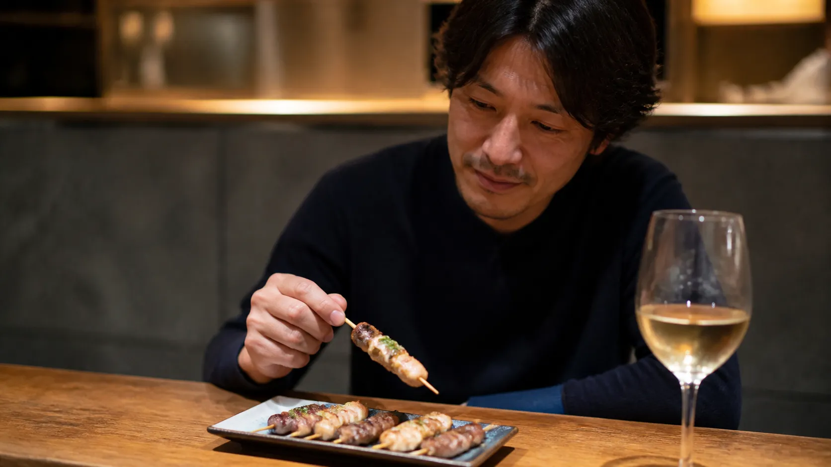 新町 焼き鳥 ワイン