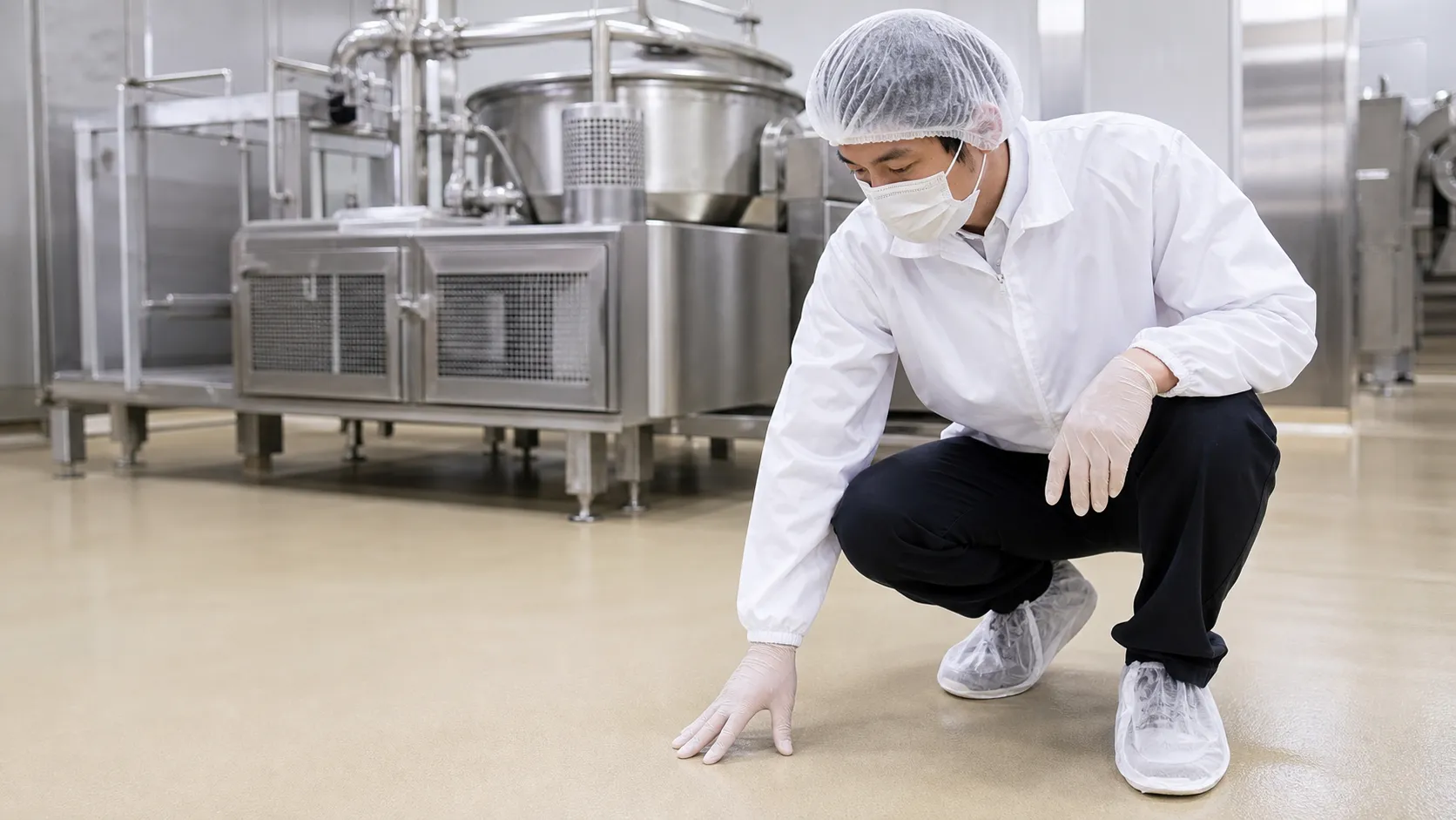 食品工場 HACCP 床材