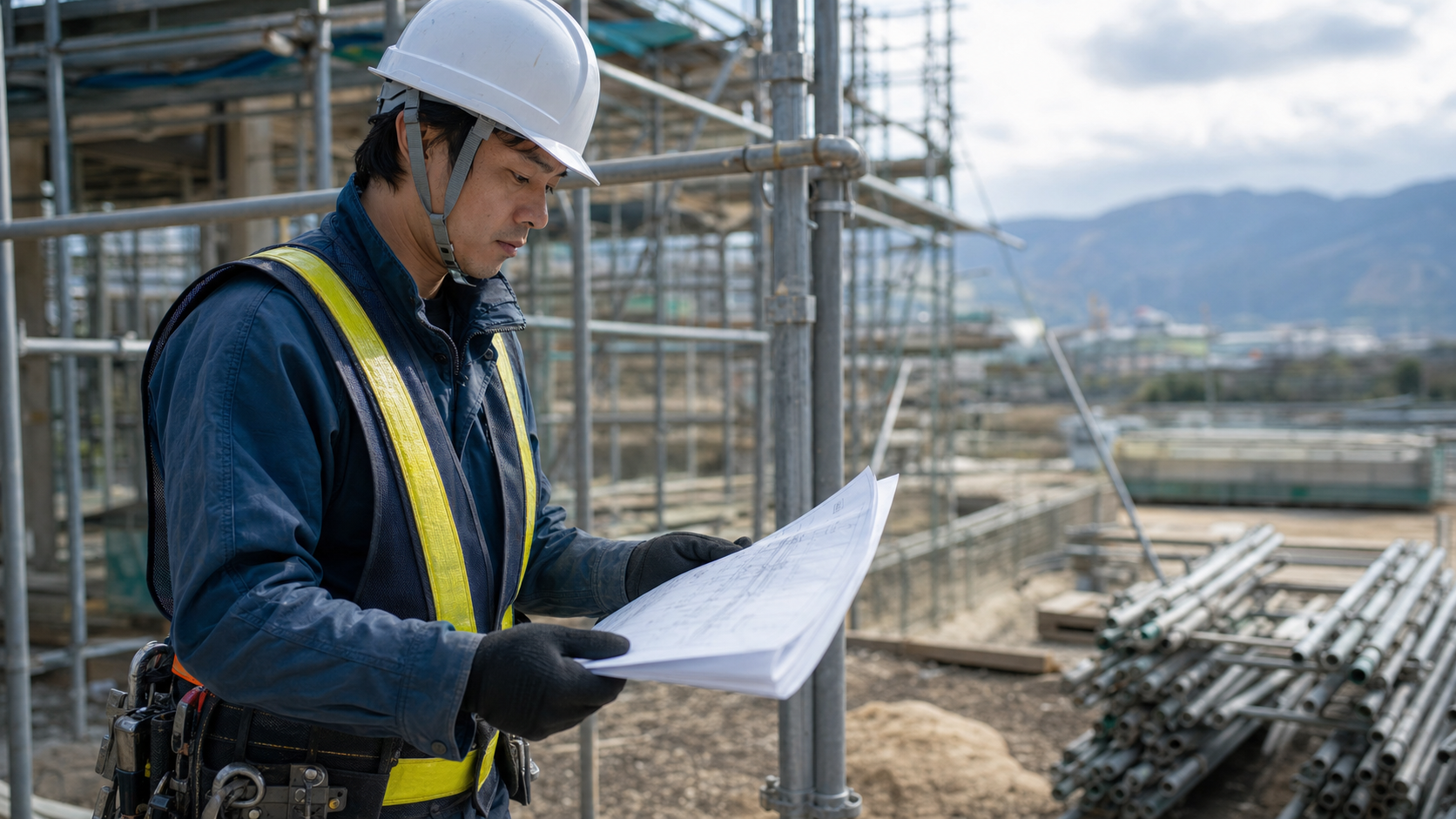鳥取 足場仮設 短期工事