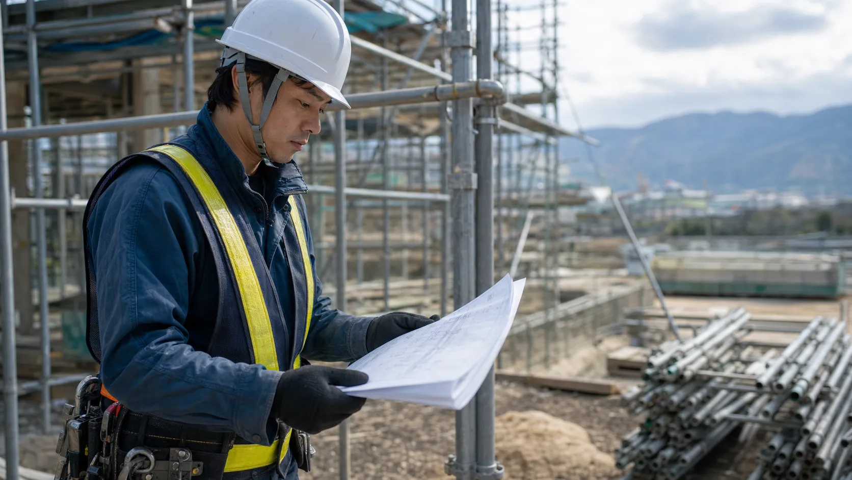 鳥取 足場仮設 短期工事