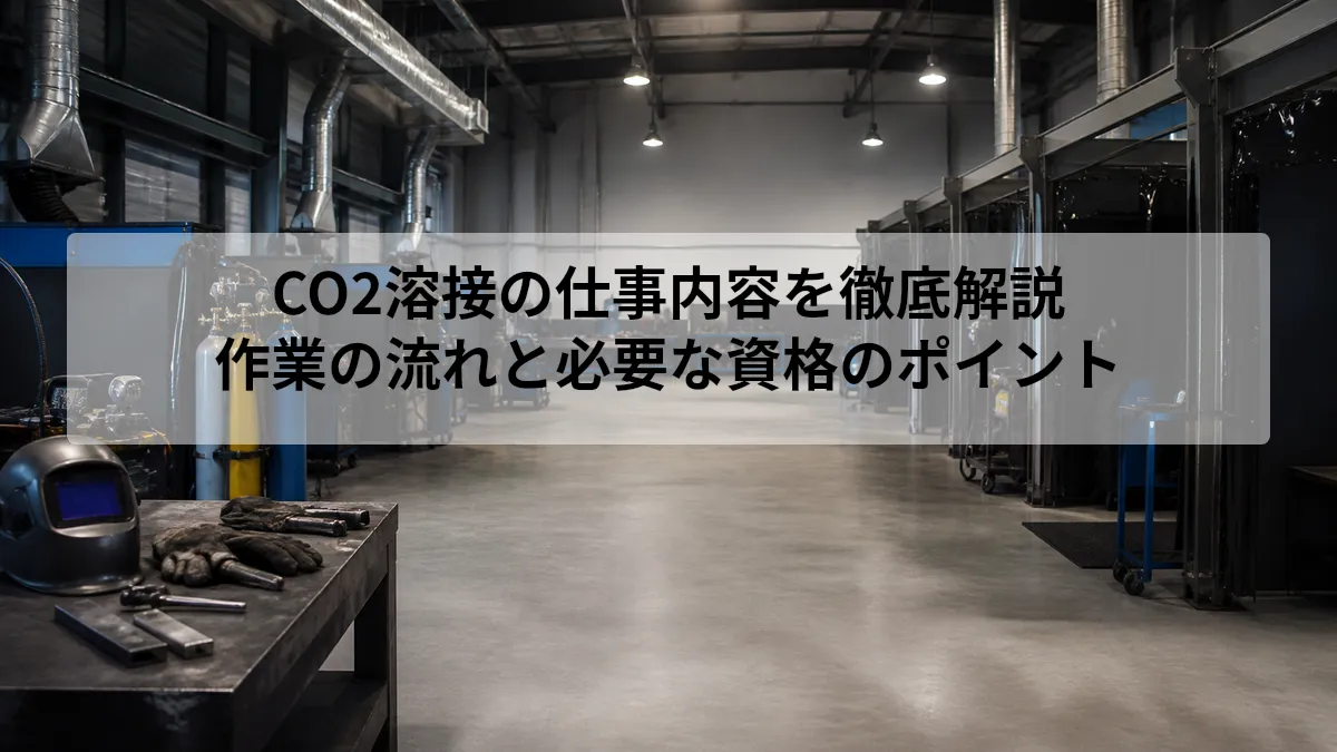 CO2溶接 仕事内容