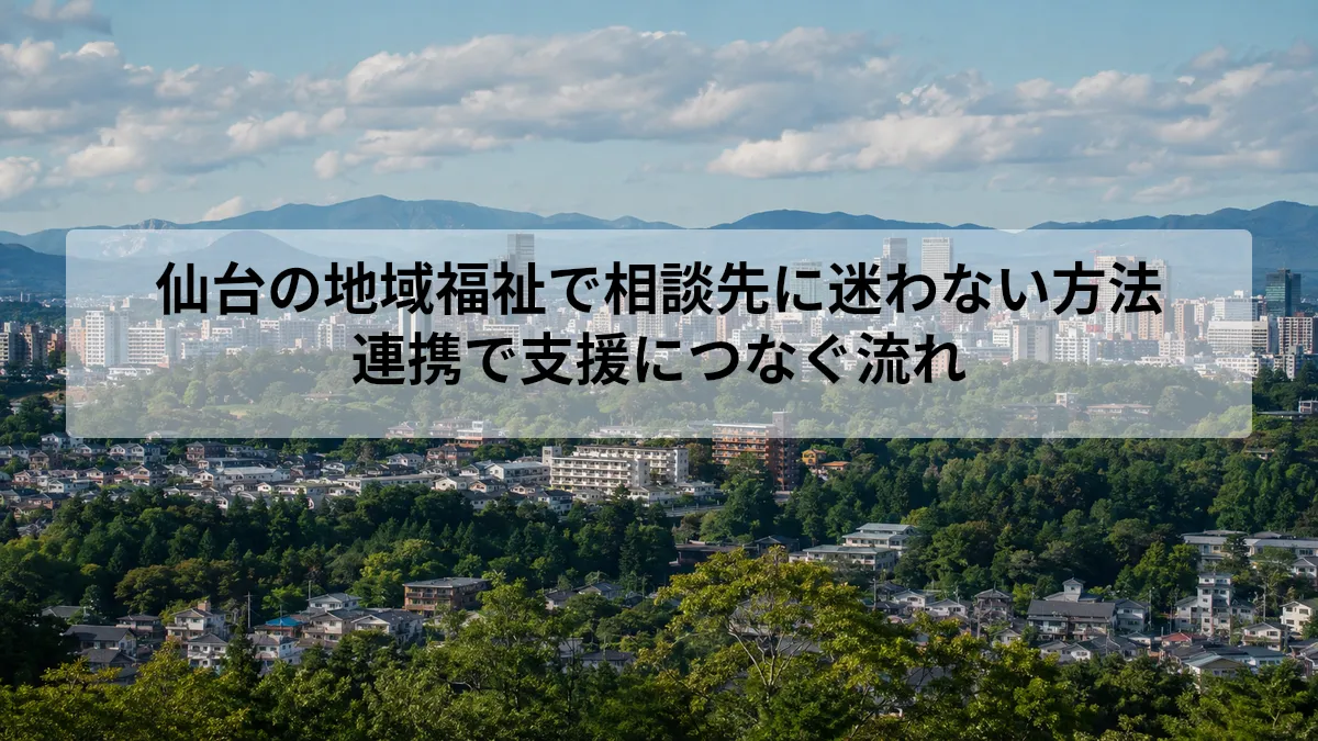 仙台 地域福祉 連携