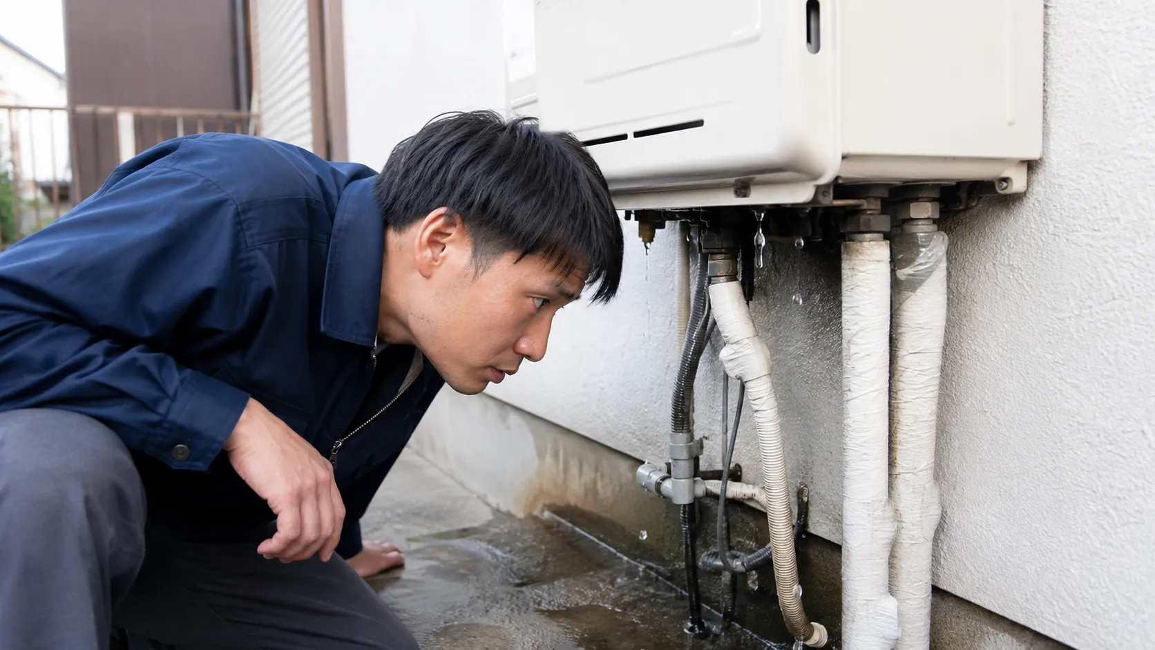 沼津市 給湯器 水漏れ