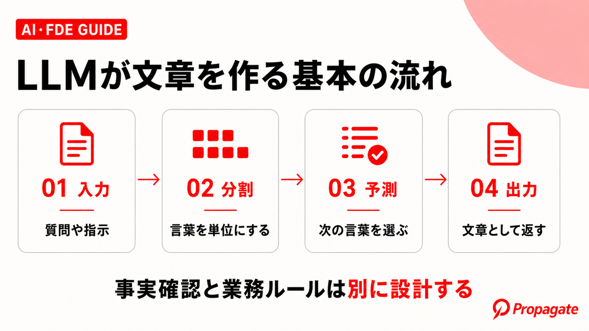 LLMとはの要点を整理した図解