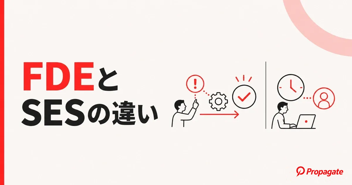 FDEとSESの違い｜契約や単価の差と発注時の選び方を徹底解説のアイキャッチ画像