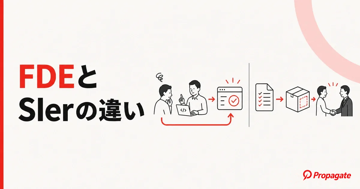 FDEとSIerの違いを徹底解説｜成果まで伴走する開発の選び方のアイキャッチ画像
