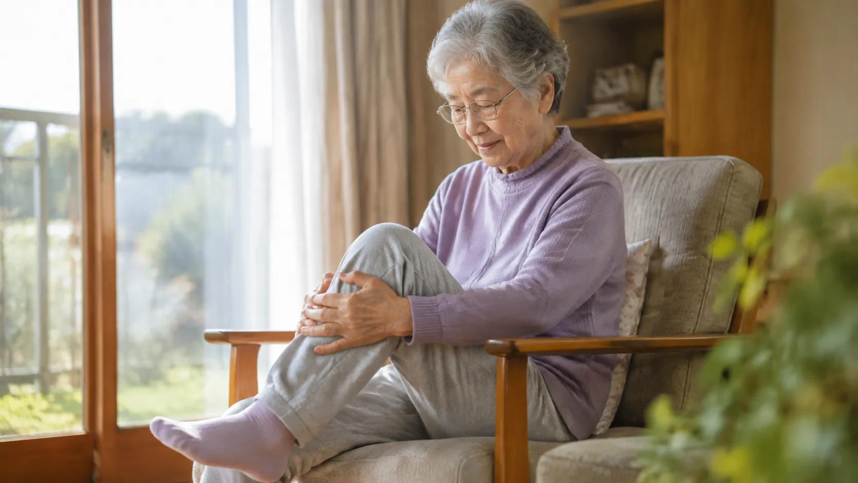 松戸 膝が痛くて歩けない 70代
