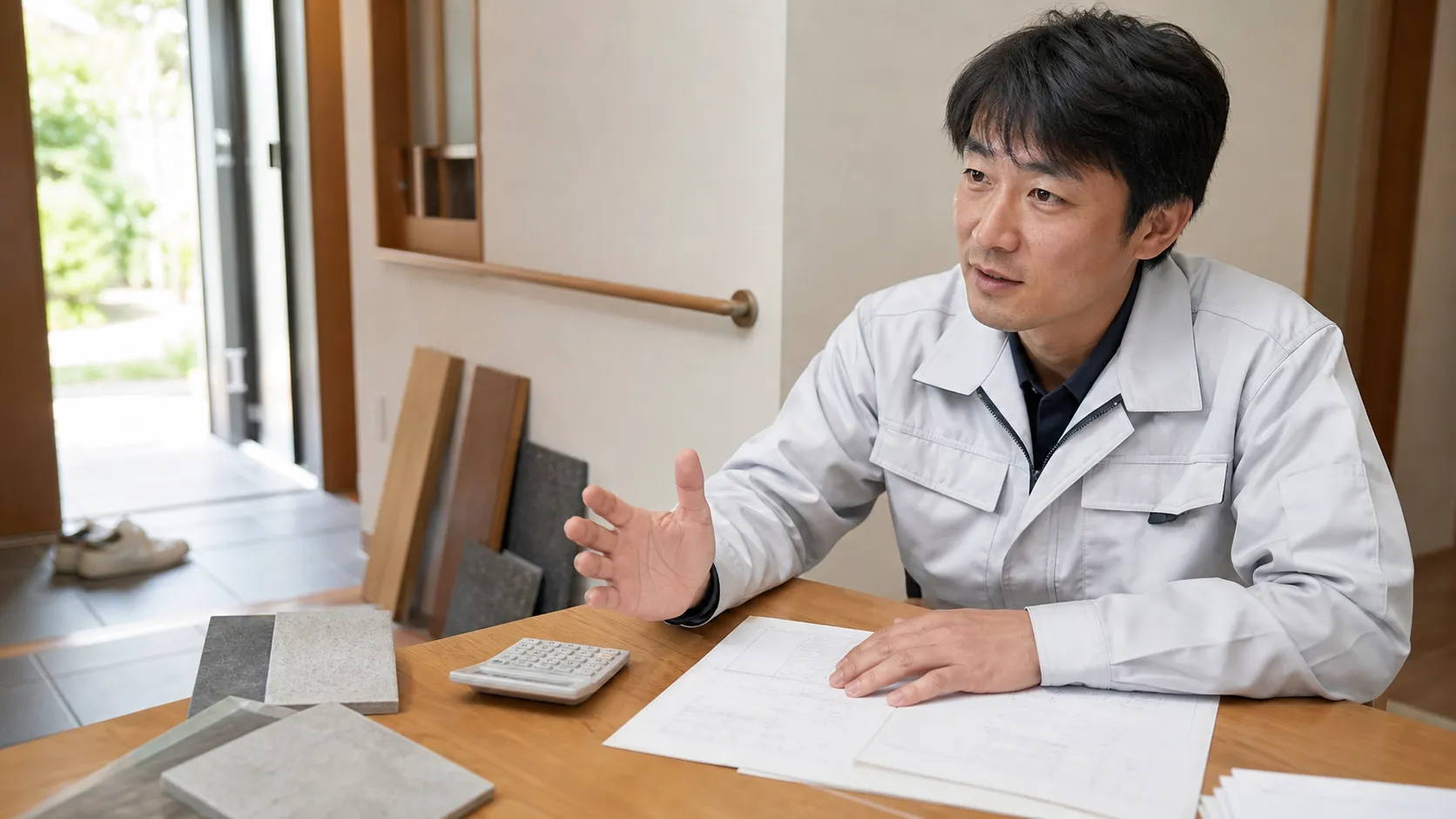 玄関 床 張り替え