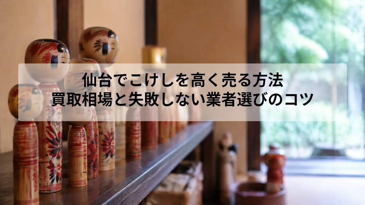 こけし 買取 仙台