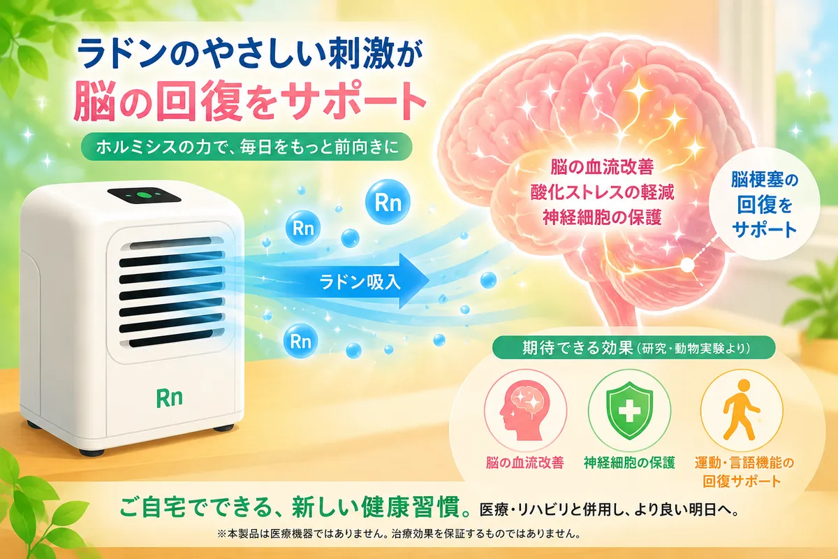 ラドン吸入器レンタルなら自宅で使えるホルミシス吸引器｜健康サロン