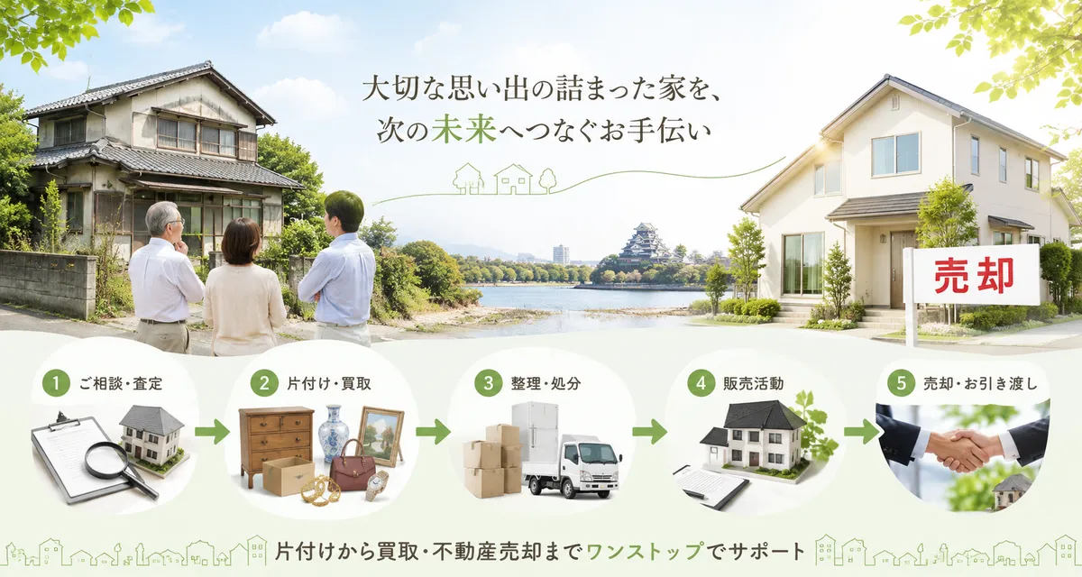松江市で空き家の売却を相談する流れ｜費用と相続の注意点も解説