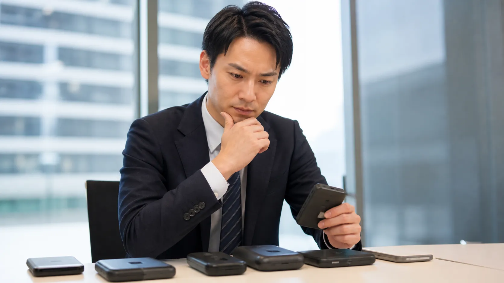 展示会 WiFi 同時接続