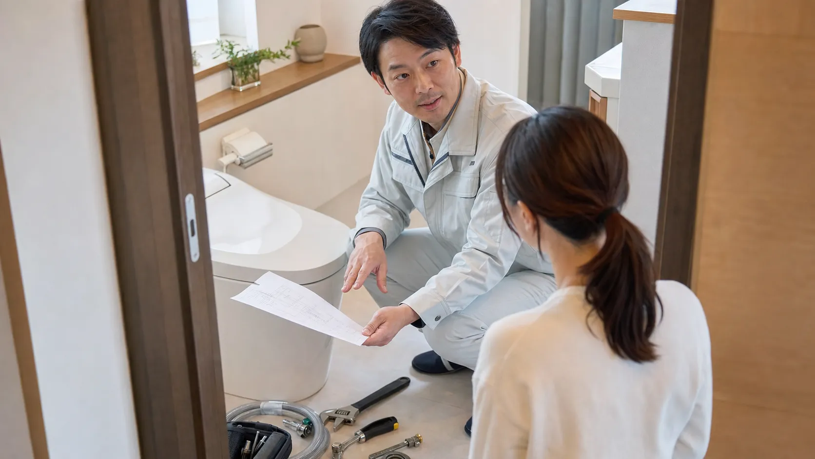 さいたま市 トイレ 和式から洋式