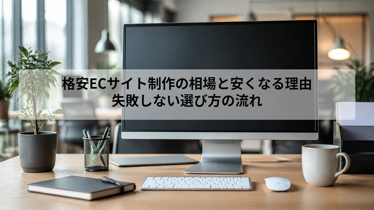 ECサイト 制作 格安