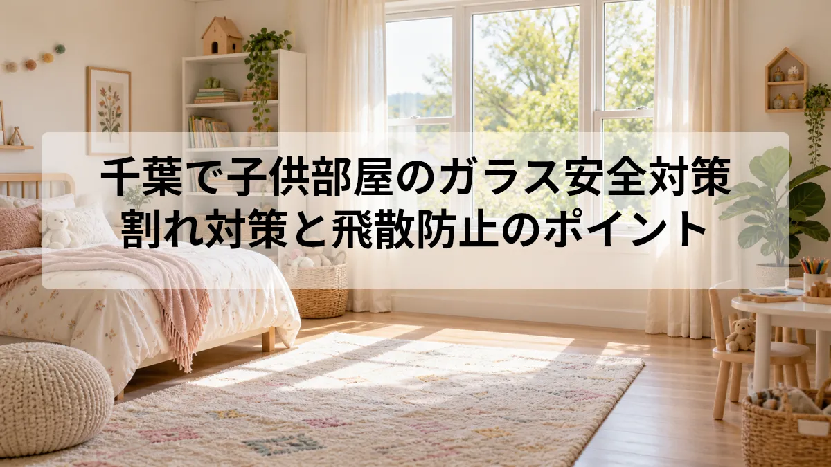 千葉 子供部屋 ガラス 安全対策