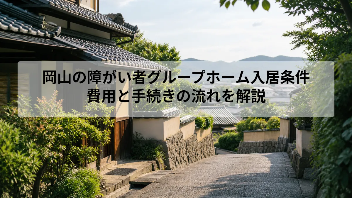 岡山 グループホーム 入居条件
