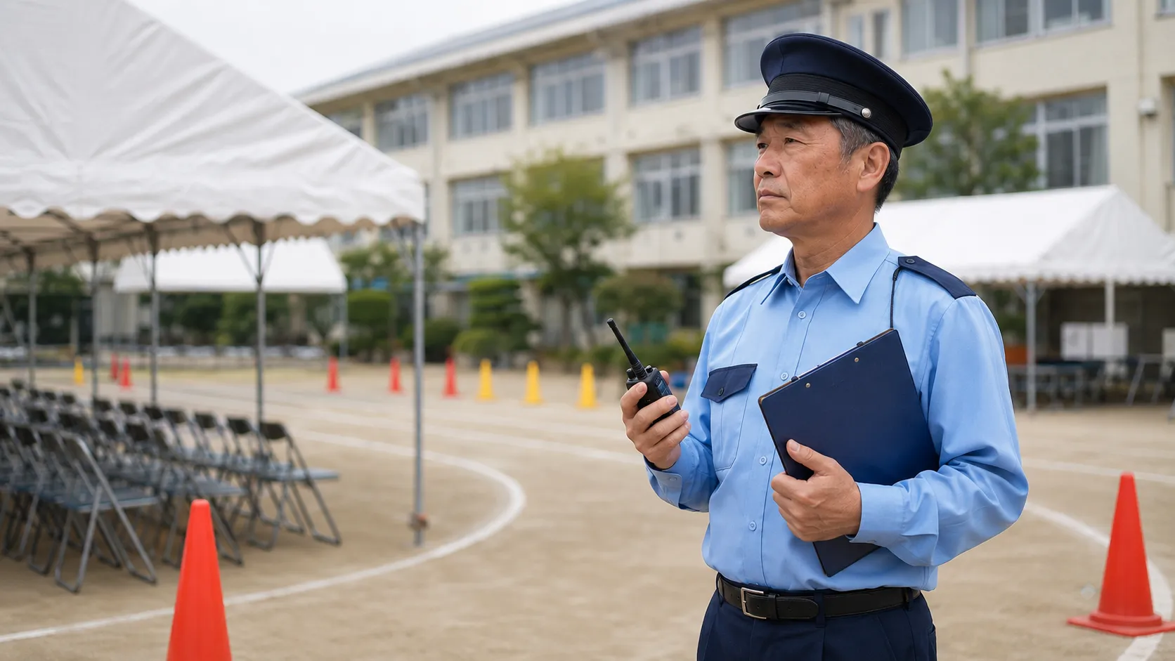 学校 行事 警備