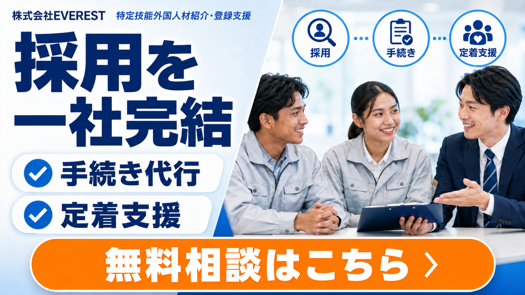 登録支援機関 変更 手続き 流れバナー